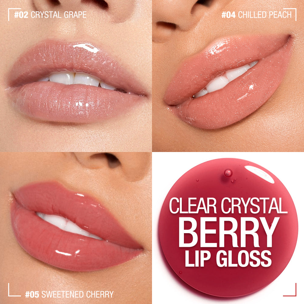 O.TWO.O CLEAR CRYSTAL BERRY LIP GLOSS