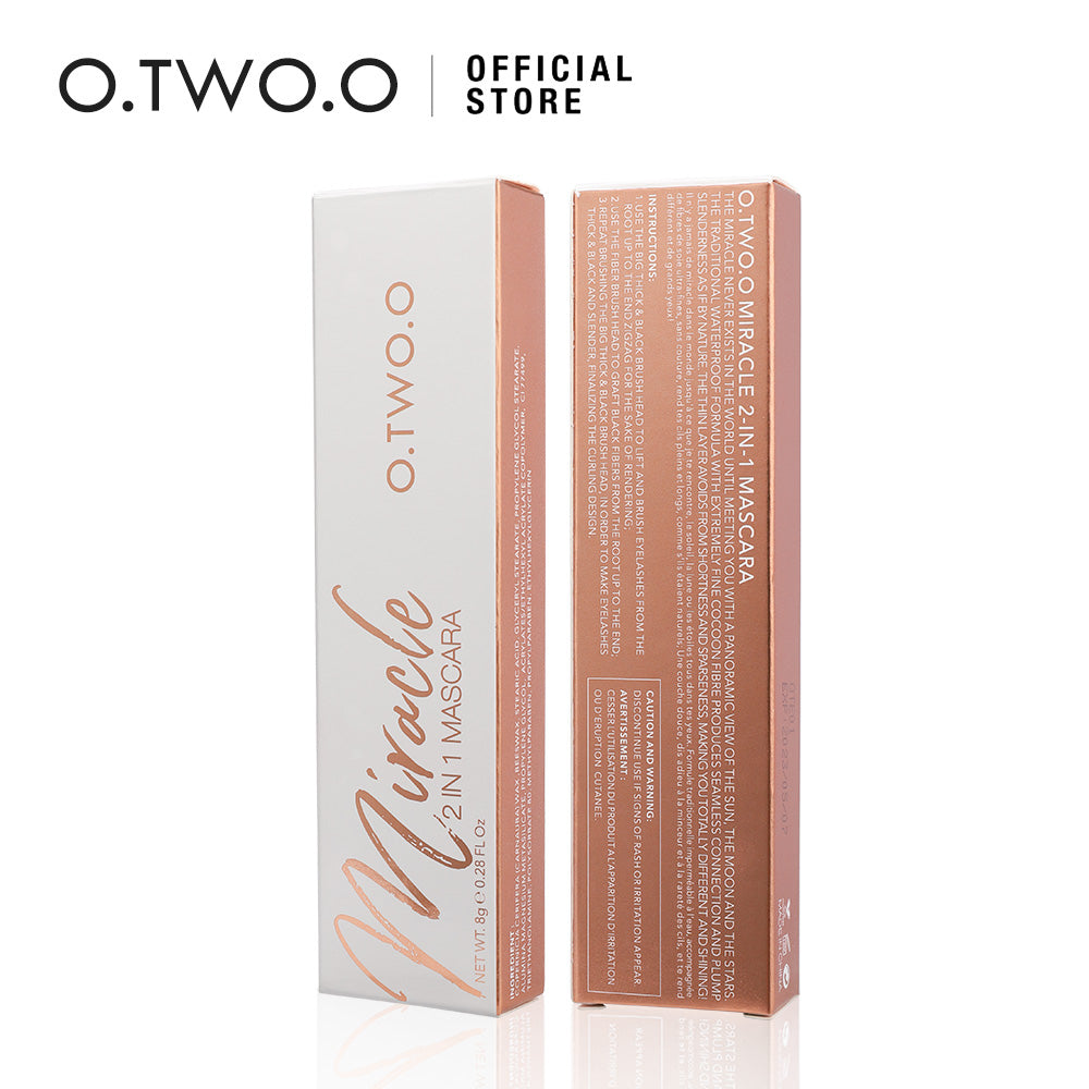 O.TWO.O 2 IN 1 MIRACLE MASCARA