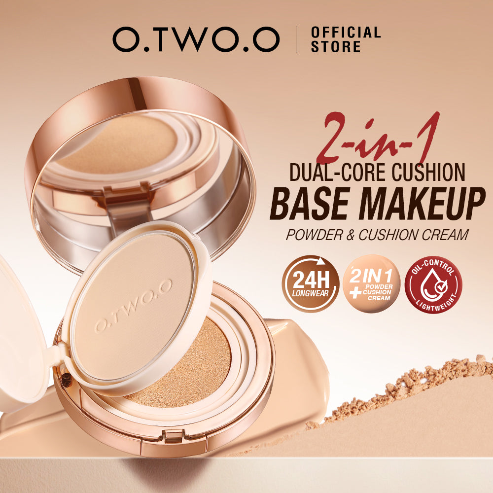 O.TWO.O ALL DAY SOFT FOCUS POWDER AND CUSHION CREAM