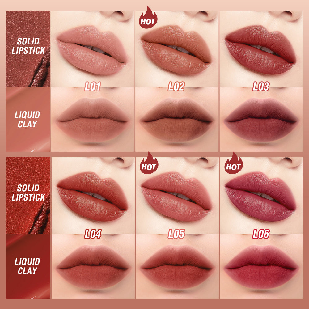 O.TWO.O 2 IN 1 LIP GLAZE AND LIPSTICK