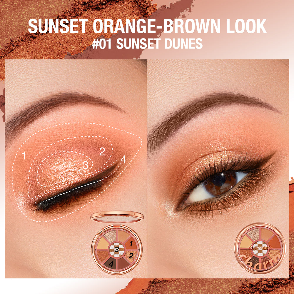 O.TWO.O CHARM LOVE MARK EYESHADOW PALETTE