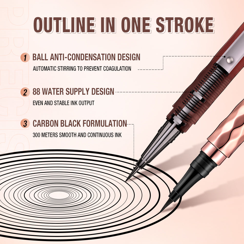 O.TWO.O GOLD EMBROIDERY EYELINER