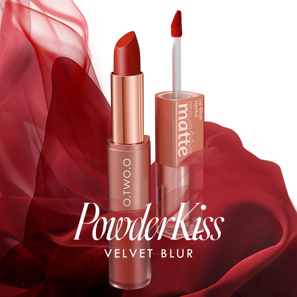 O.TWO.O 2 IN 1 LIP GLAZE AND LIPSTICK