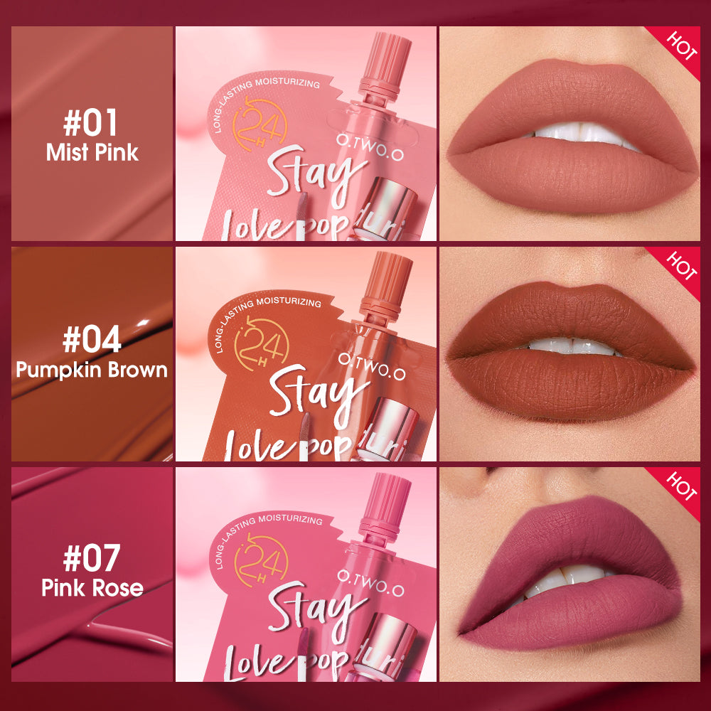 O.TWO.O ULTRA STAY LOLEPOP LIPSTICK TESTER