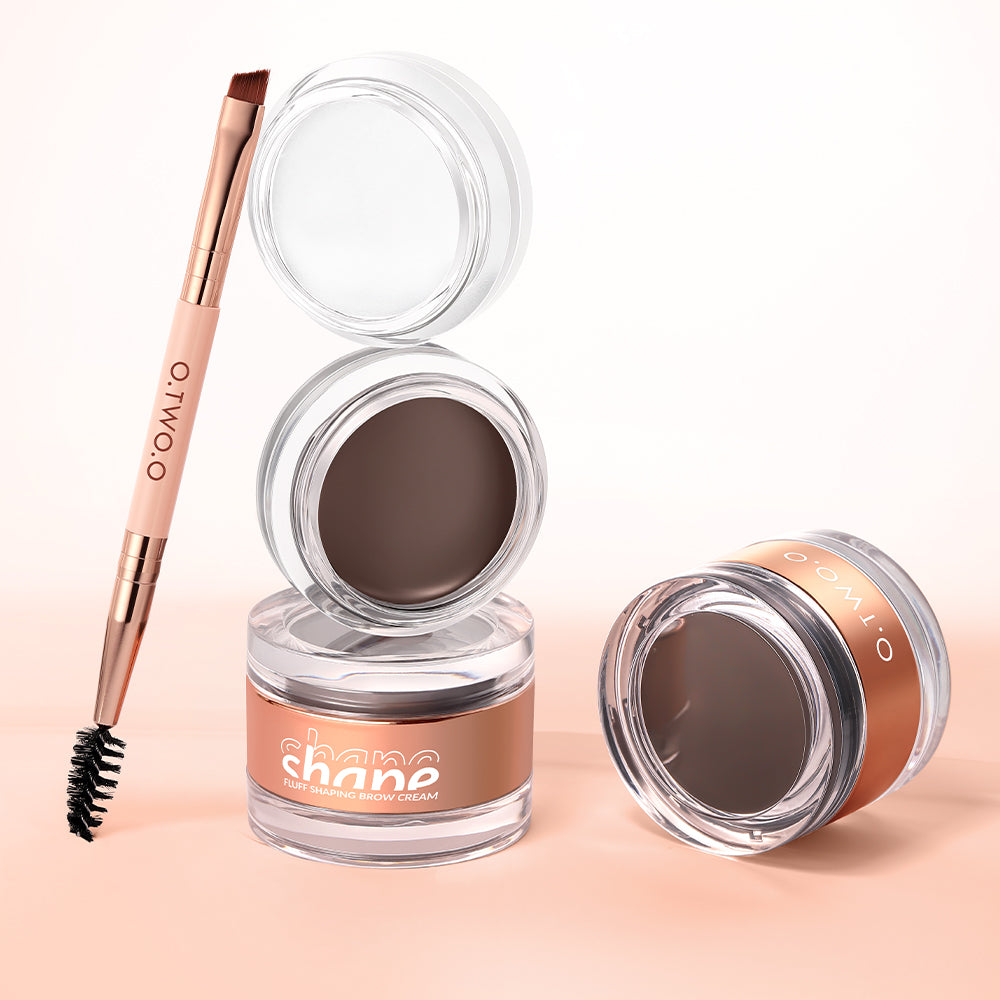O.TWO.O FLUFF SHAPING BROW WAX AND BROW CREAM
