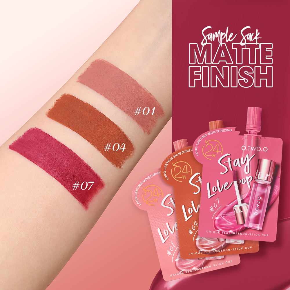 O.TWO.O ULTRA STAY LOLEPOP LIPSTICK TESTER