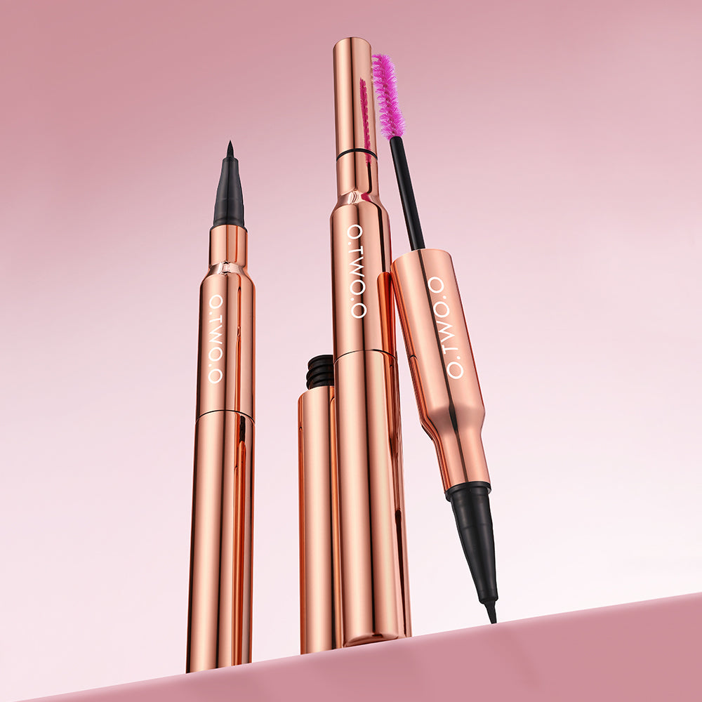 O.TWO.O 2 IN 1 CHARMING EYE EYELINER MASCARA