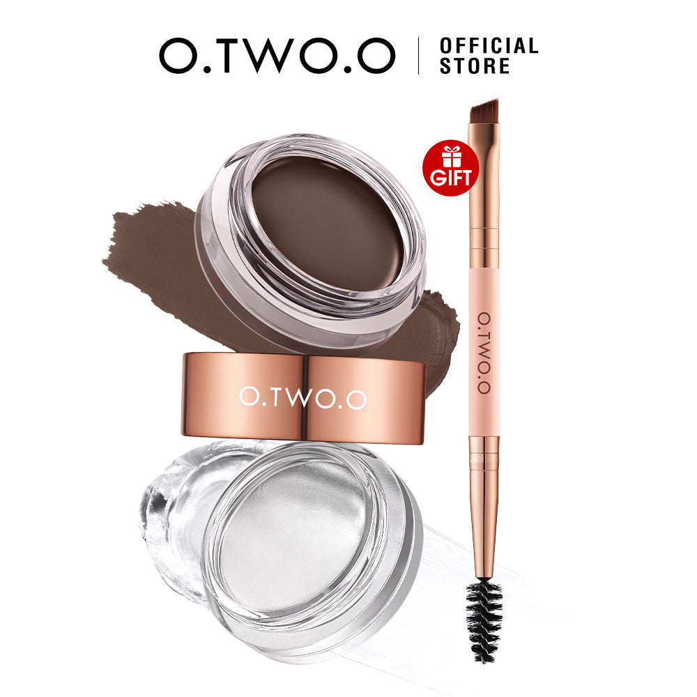 O.TWO.O FLUFF SHAPING BROW WAX AND BROW CREAM