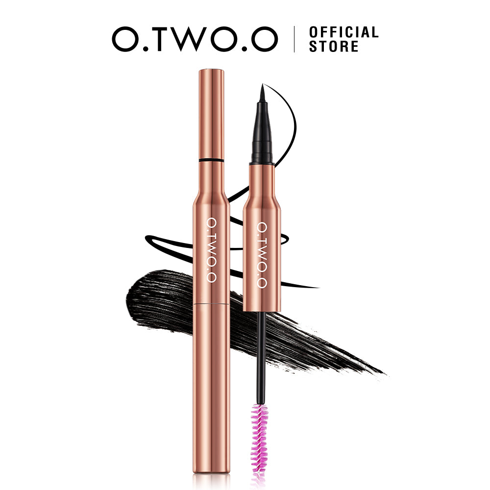 O.TWO.O 2 IN 1 CHARMING EYE EYELINER MASCARA