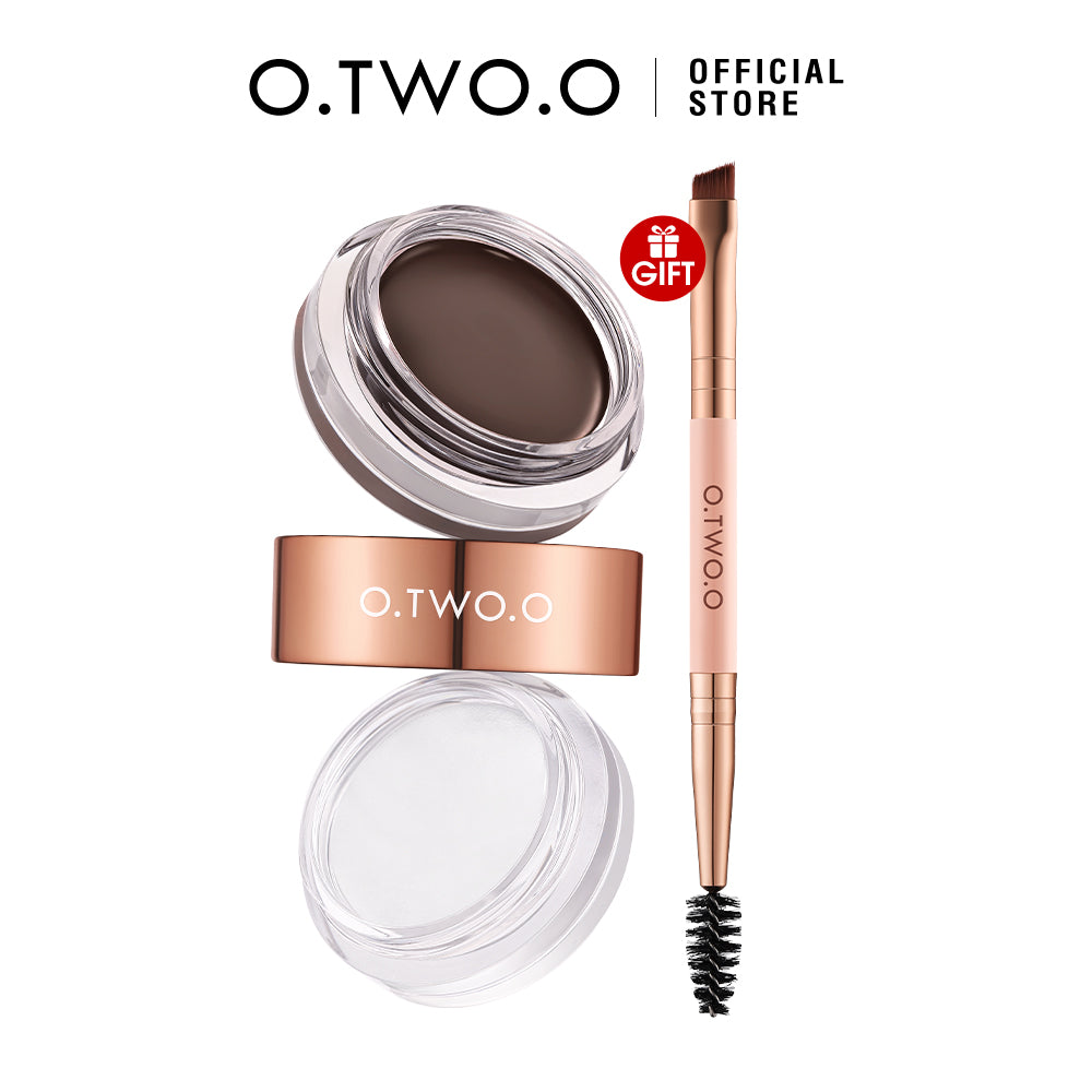 O.TWO.O FLUFF SHAPING BROW WAX AND BROW CREAM