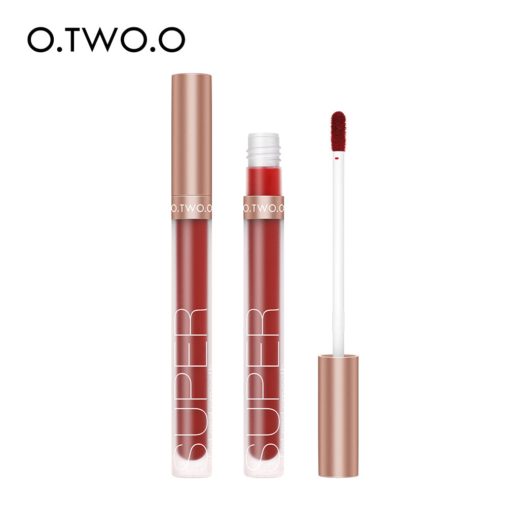 O.TWO.O HONEY WHISPER VELVET MATTE LIP GLAZE