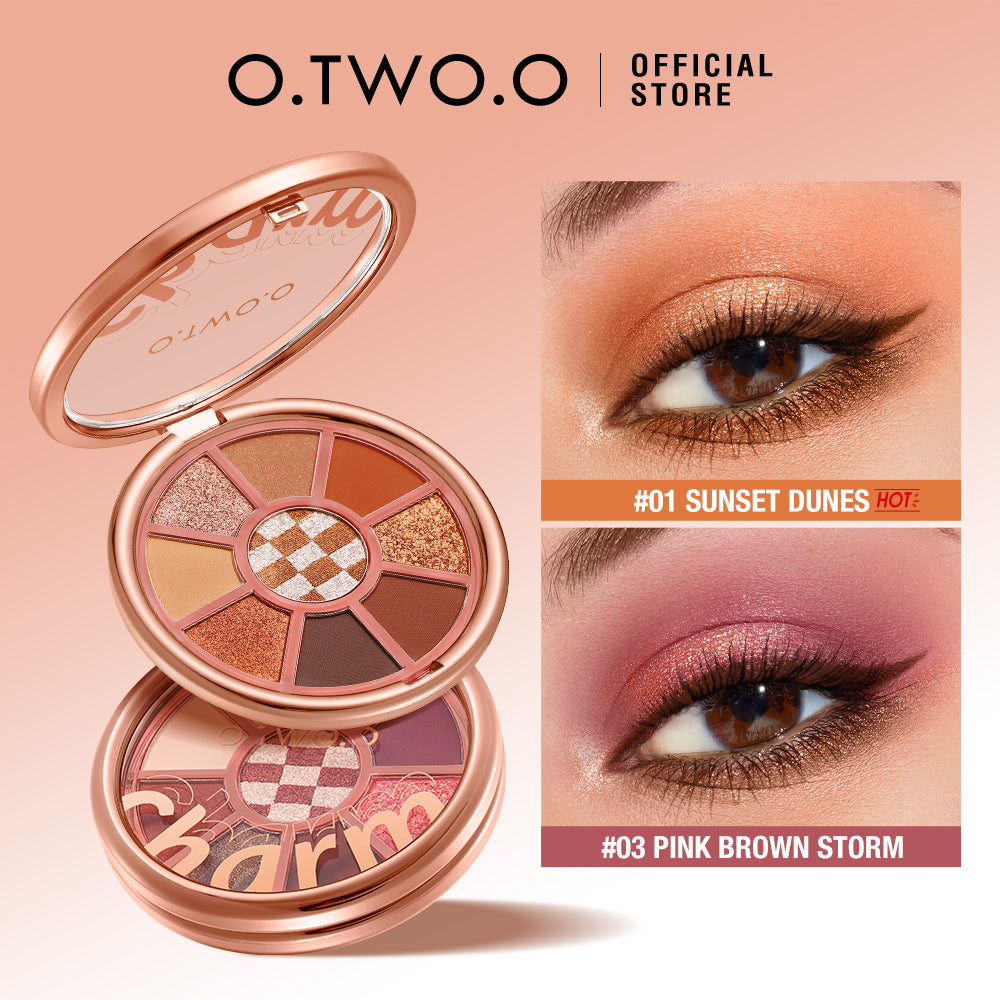 O.TWO.O CHARM LOVE MARK EYESHADOW PALETTE