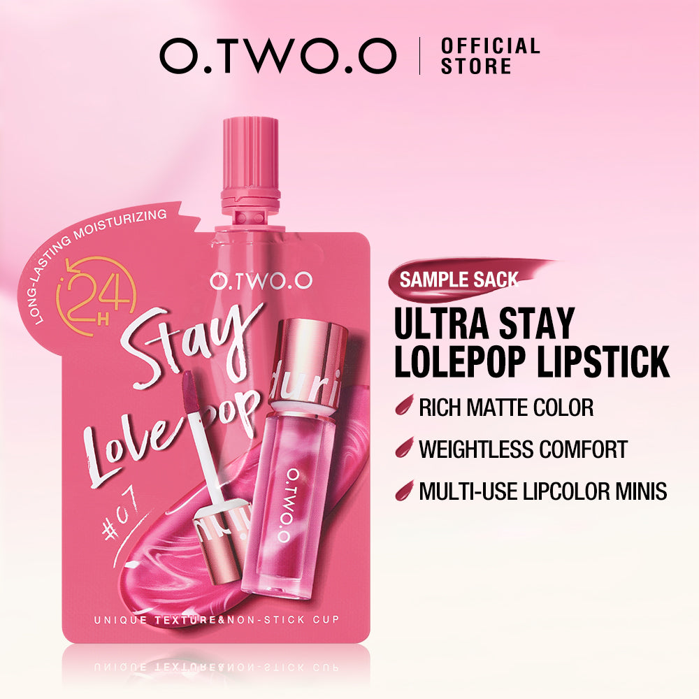 O.TWO.O ULTRA STAY LOLEPOP LIPSTICK TESTER