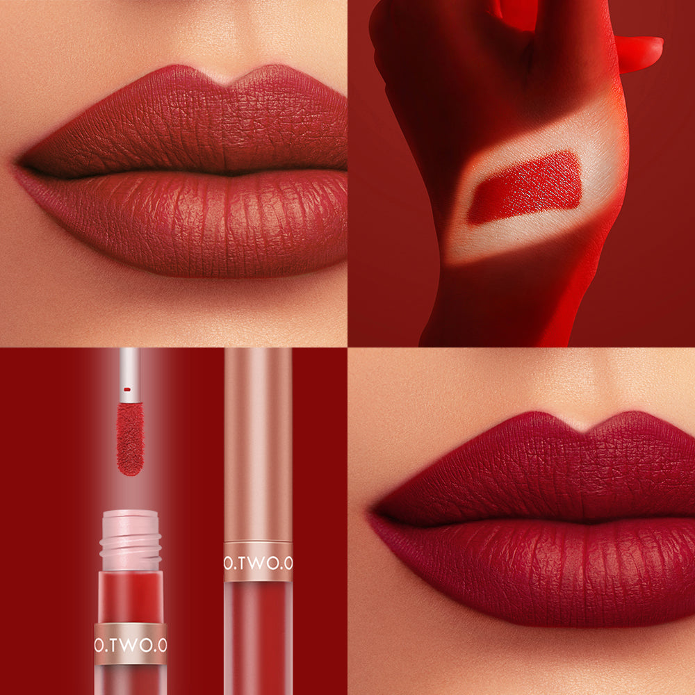 O.TWO.O HONEY WHISPER VELVET MATTE LIP GLAZE