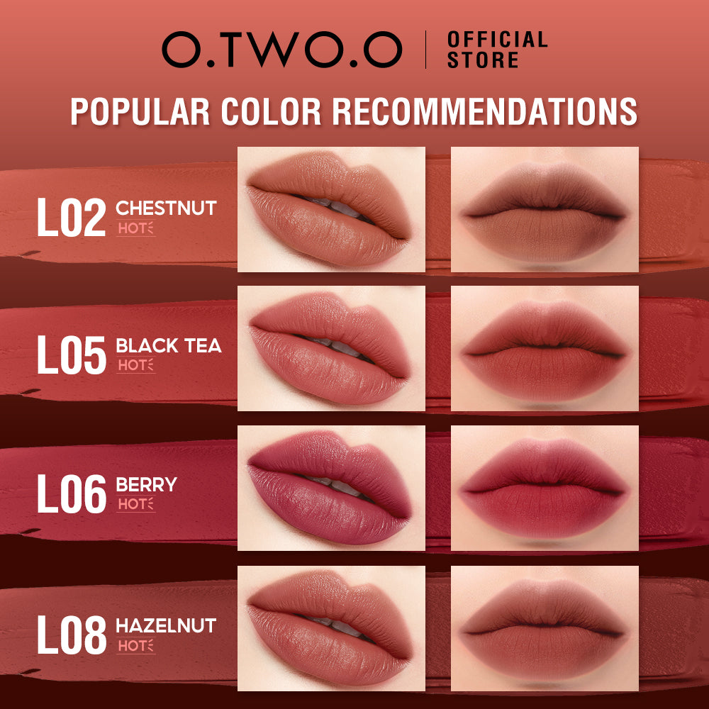 O.TWO.O 2 IN 1 LIP GLAZE AND LIPSTICK