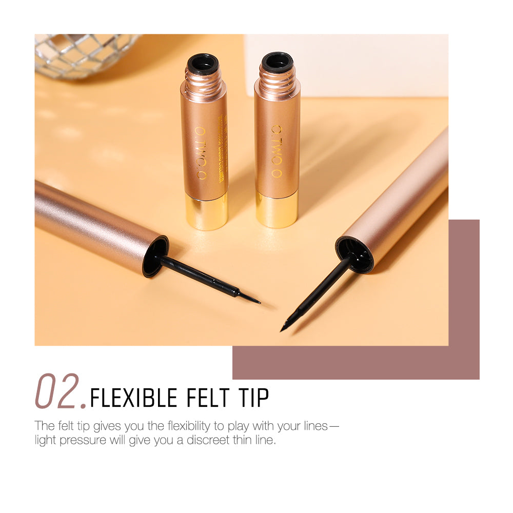 O.TWO.O ROSE GOLD WATERPROOF LIQUID EYELINER