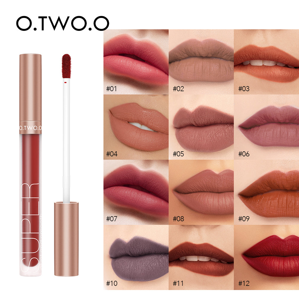O.TWO.O HONEY WHISPER VELVET MATTE LIP GLAZE
