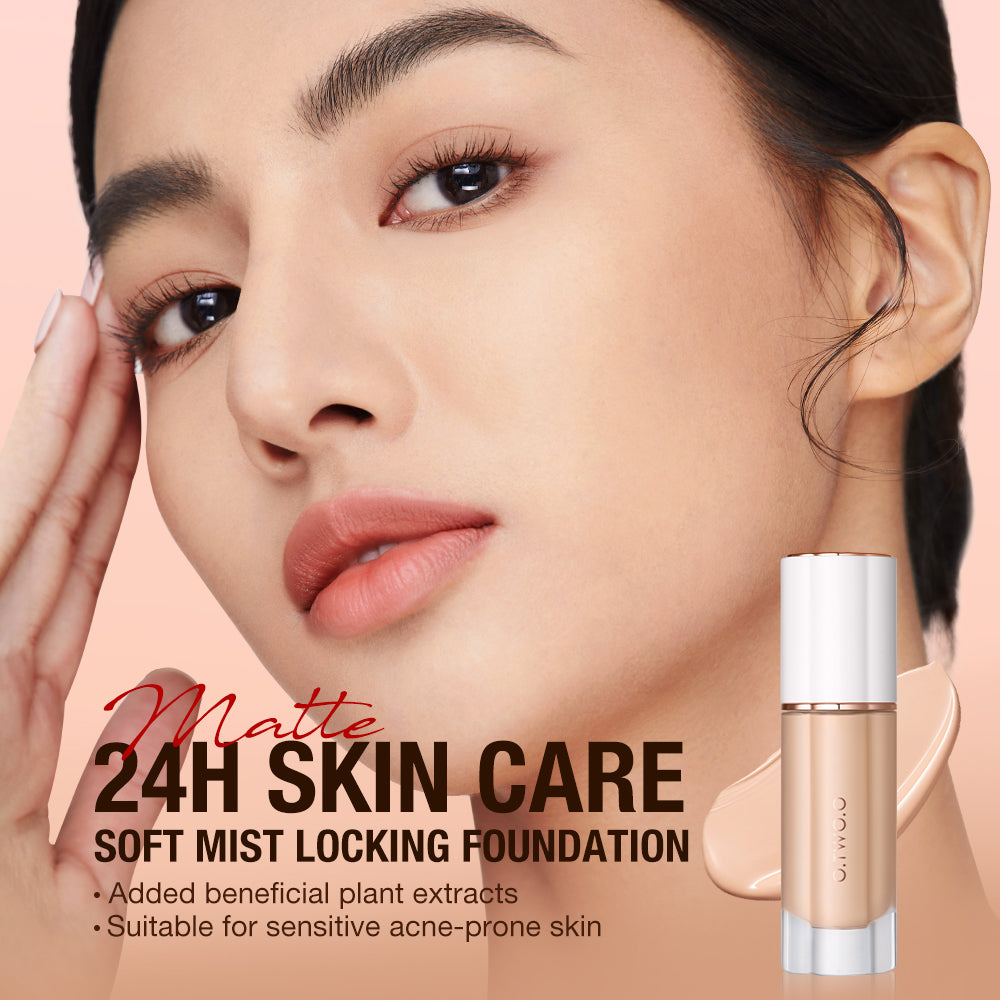 O.TWO.O OIL FREE SOFT MIST LOCKING FOUNDATION