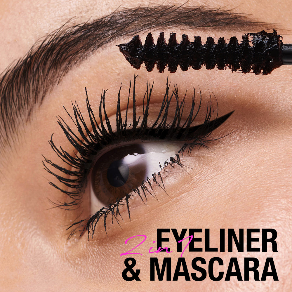 O.TWO.O 2 IN 1 CHARMING EYE EYELINER MASCARA