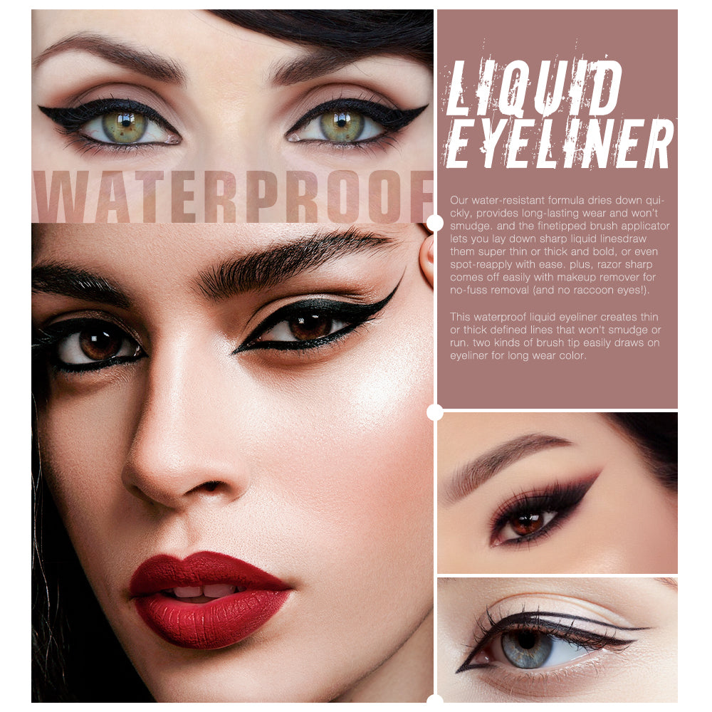 O.TWO.O ROSE GOLD WATERPROOF LIQUID EYELINER