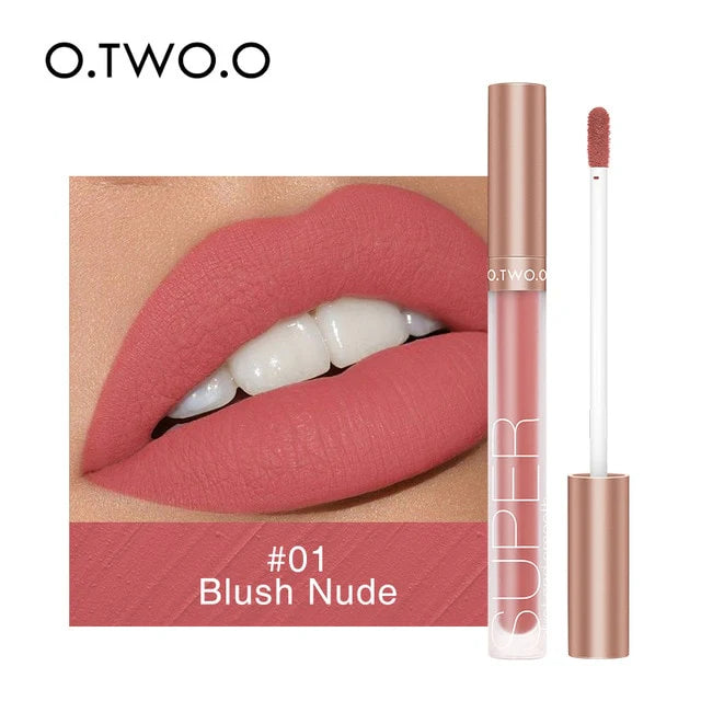 O.TWO.O HONEY WHISPER VELVET MATTE LIP GLAZE