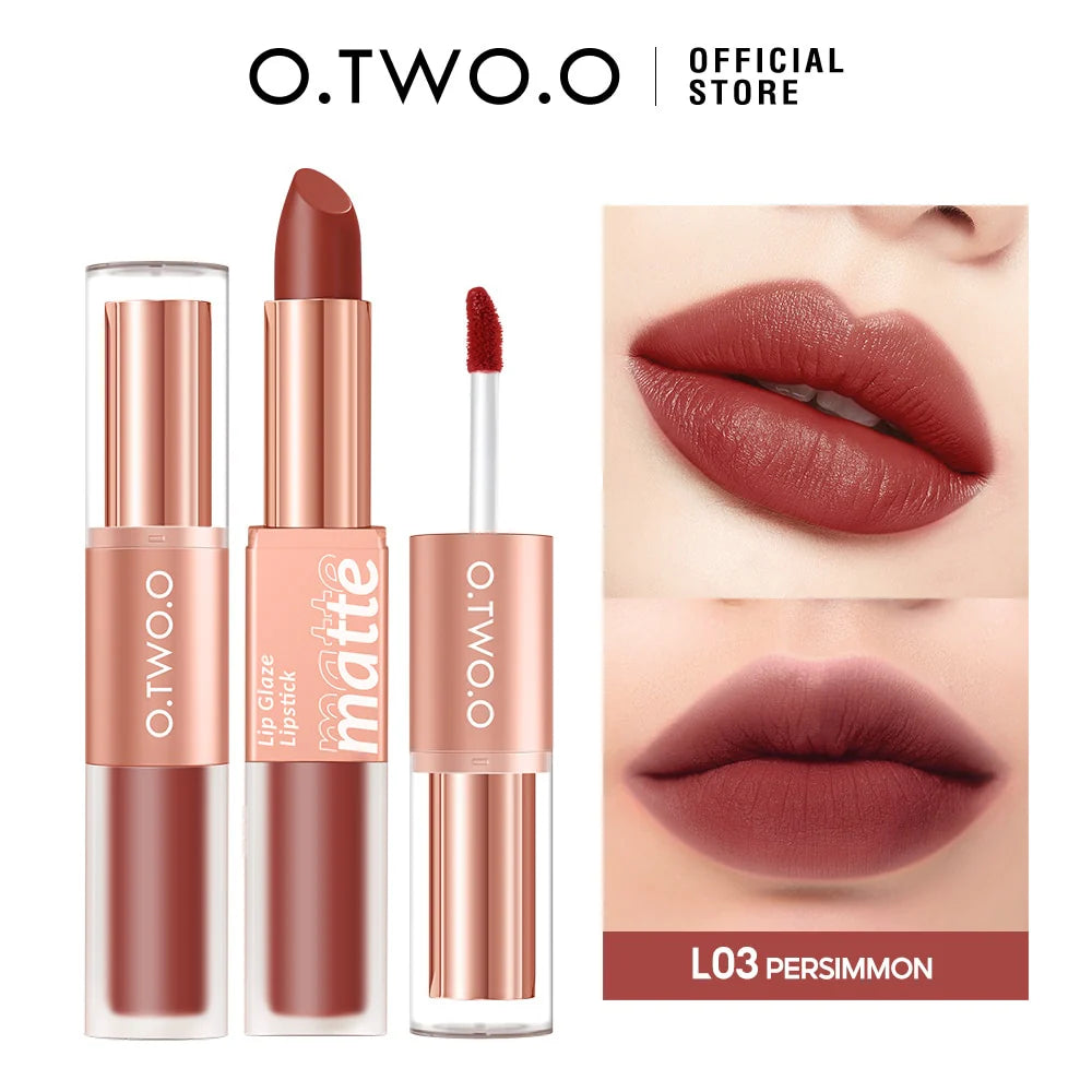 O.TWO.O 2 IN 1 LIP GLAZE AND LIPSTICK