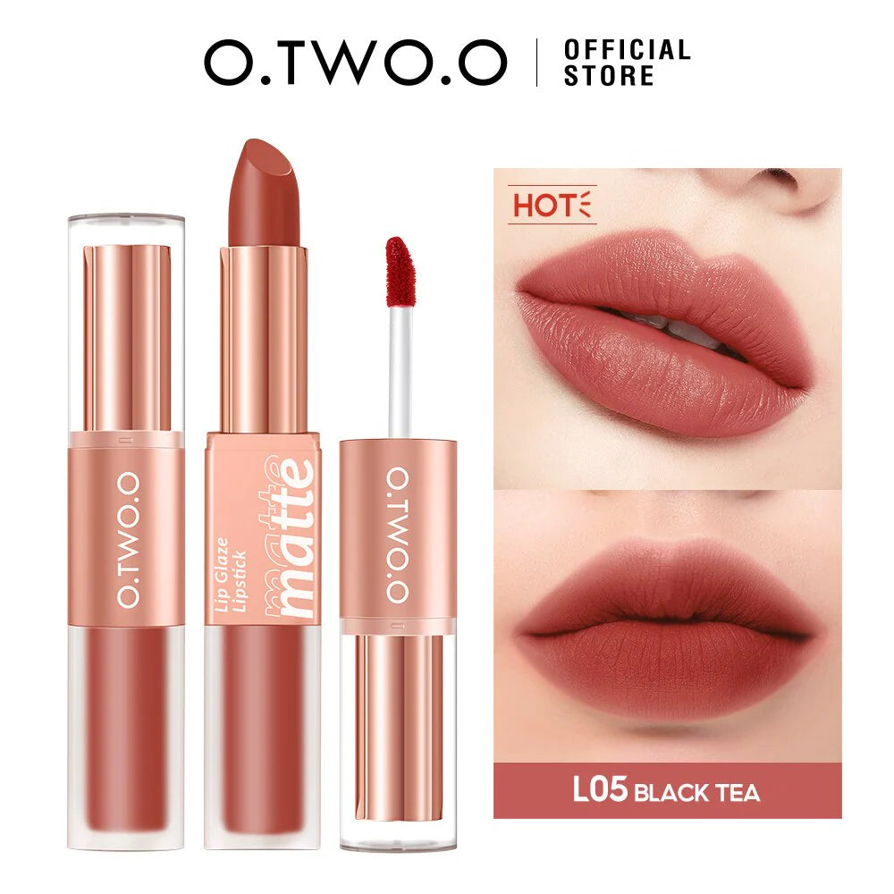 O.TWO.O 2 IN 1 LIP GLAZE AND LIPSTICK