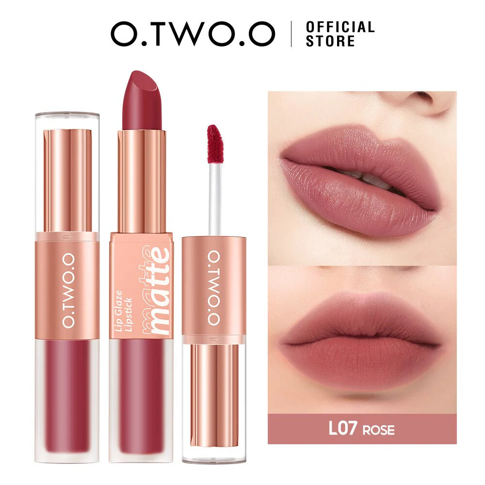 O.TWO.O 2 IN 1 LIP GLAZE AND LIPSTICK