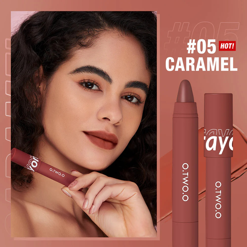 O.TWO.O VELVET MATTE LIPSTICK PEN (CRAYON)