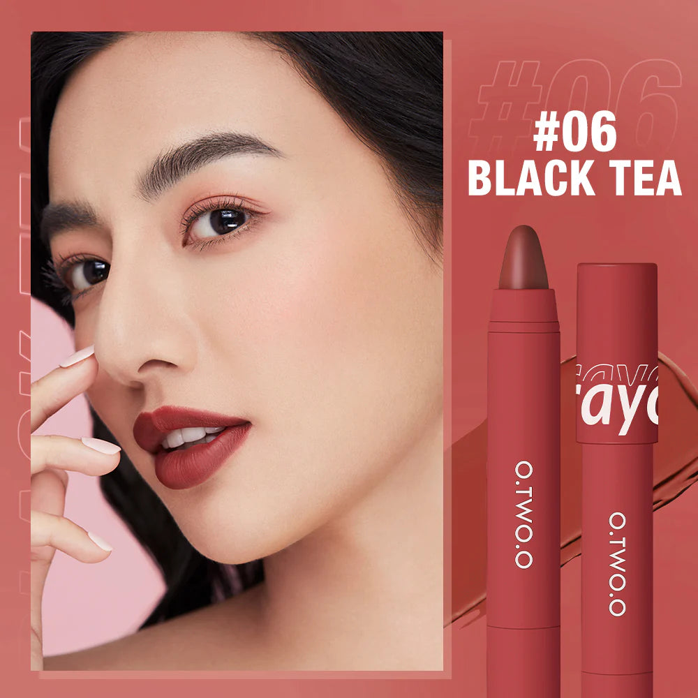 O.TWO.O VELVET MATTE LIPSTICK PEN (CRAYON)